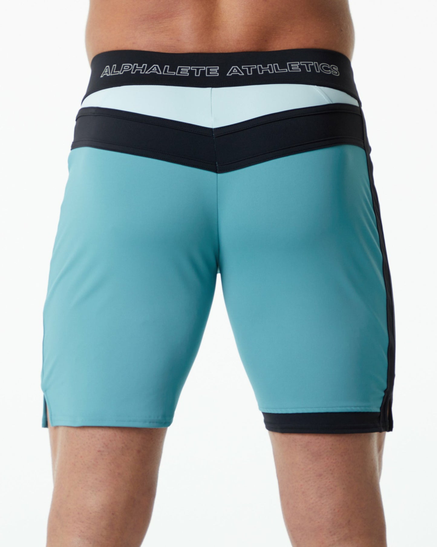 Trident Competition Short - Teal - Men's Athletic Shorts | Alphalete