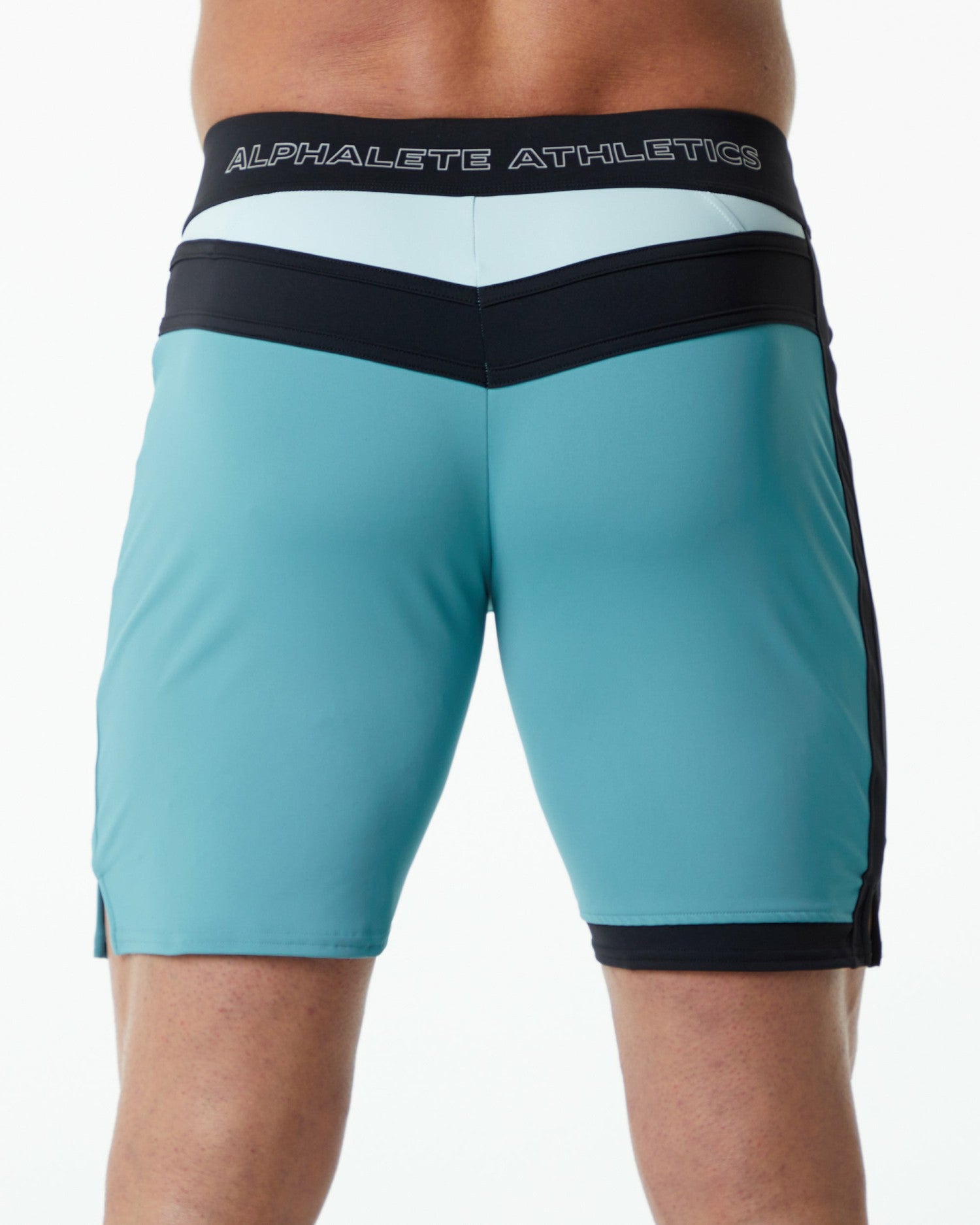 Trident Competition Short - Teal - Men's Athletic Shorts | Alphalete