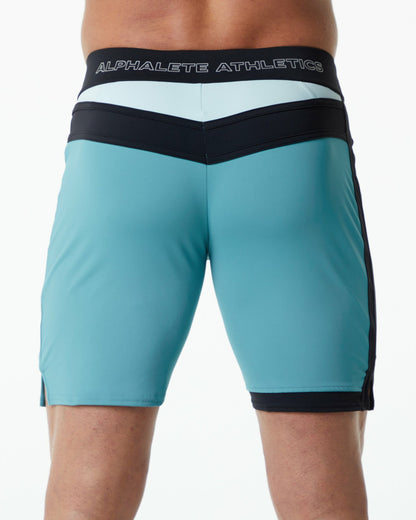 Trident Competition Short - Teal - Men's Athletic Shorts | Alphalete
