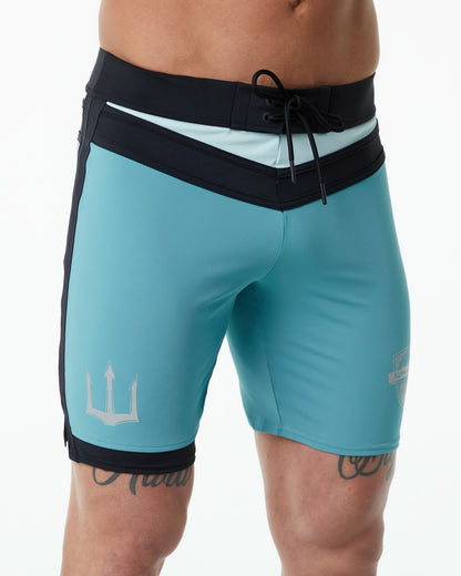 Trident Competition Short - Teal - Men's Athletic Shorts | Alphalete