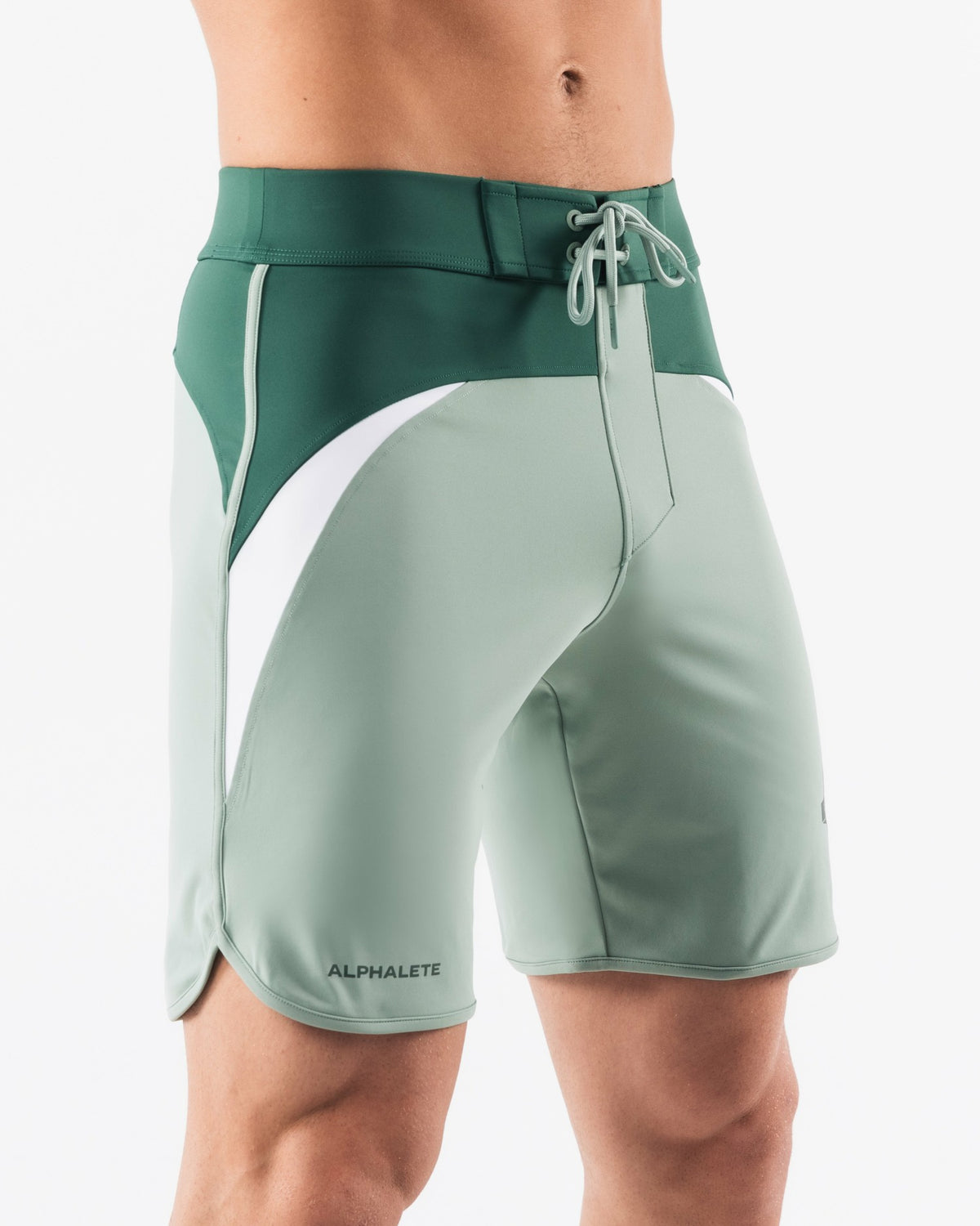 Crescent Boardshort - Emerald Green | Alphalete