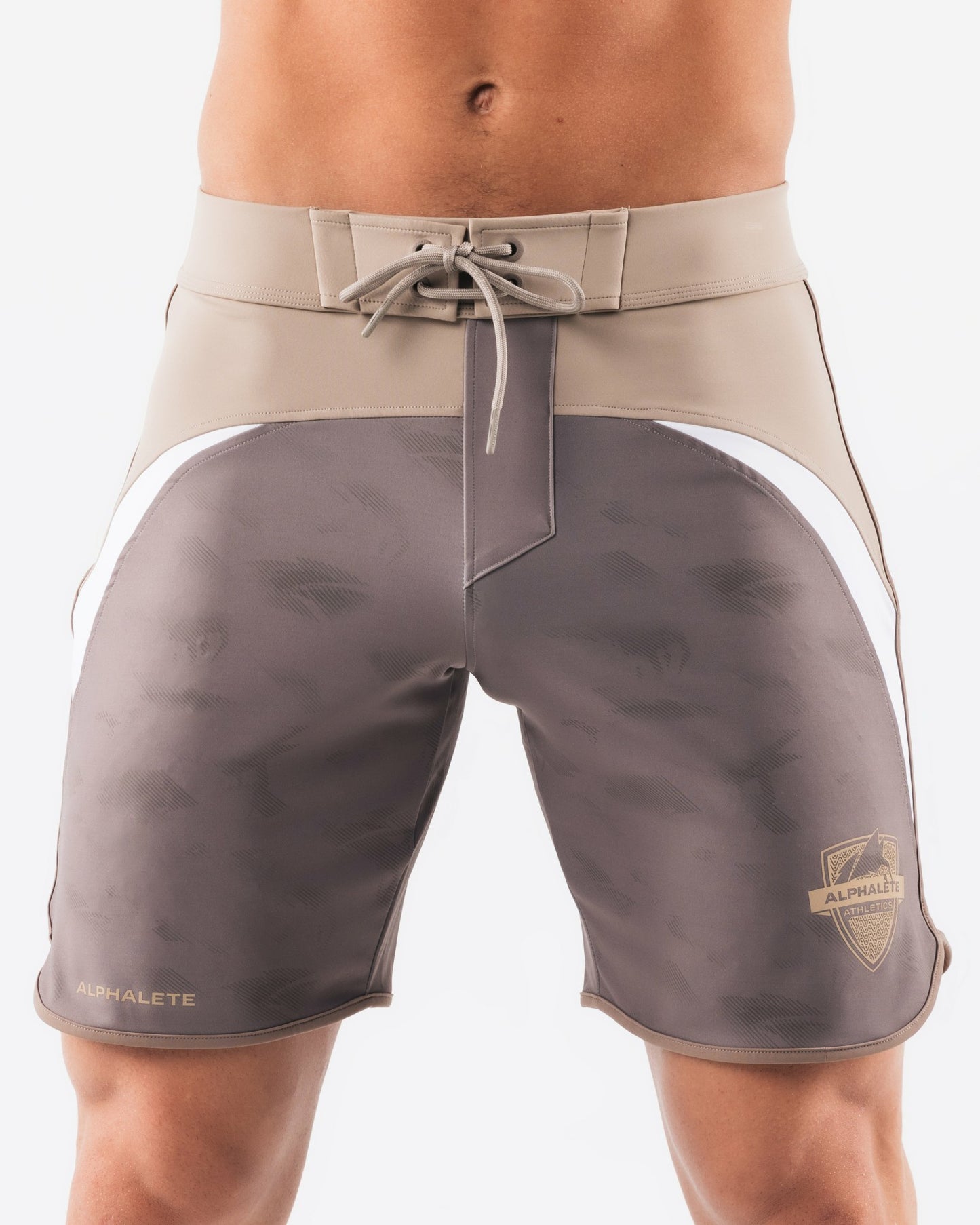 Crescent Boardshort - Mocha Pebble - Men's Athletic Shorts | Alphalete