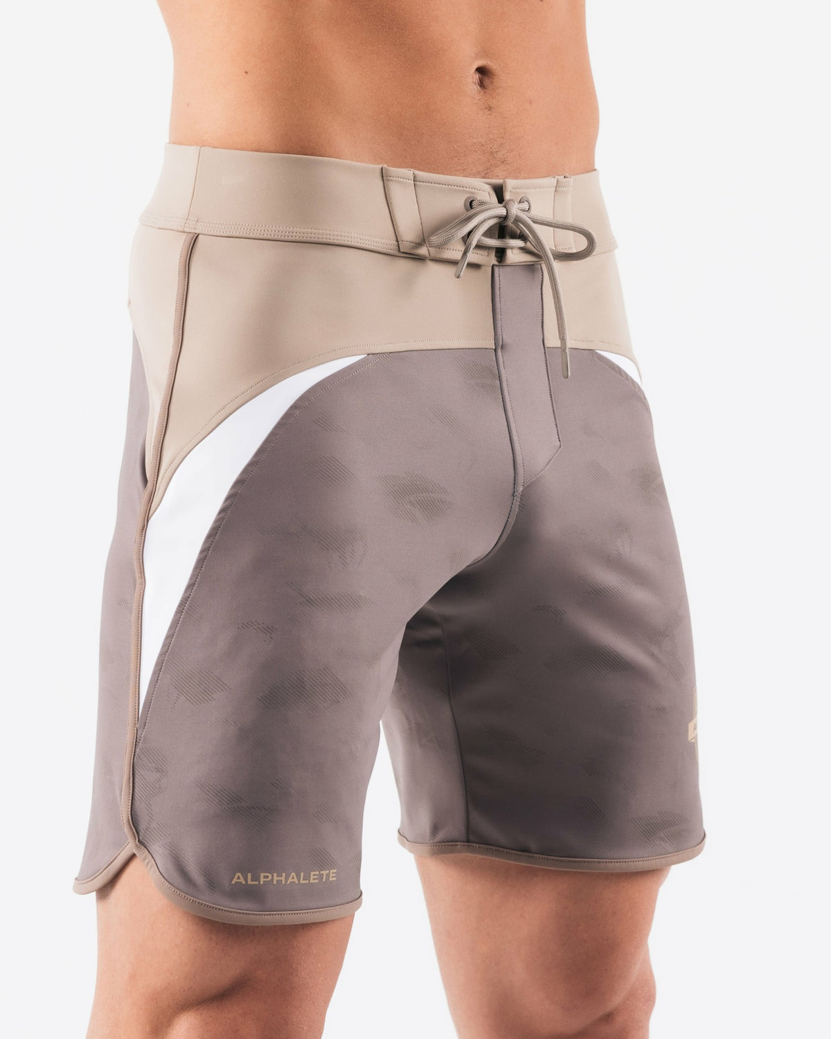 Crescent Boardshort - Mocha Pebble - Men's Athletic Shorts | Alphalete