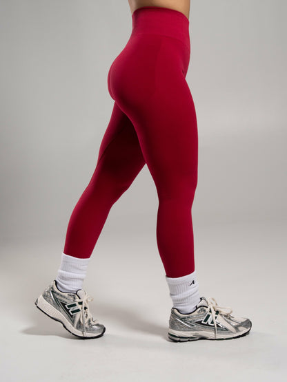 Pump High Rise Legging - Scarlet | Alphalete