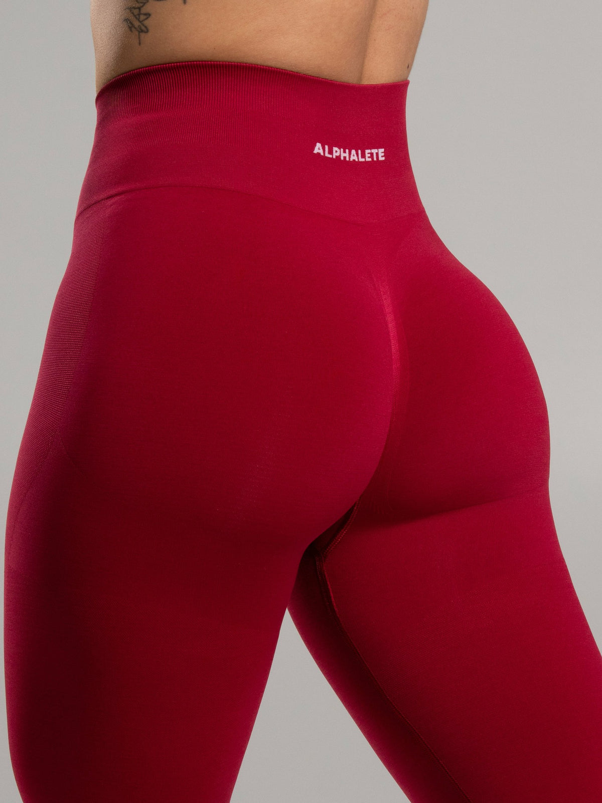 Pump High Rise Legging - Scarlet | Alphalete