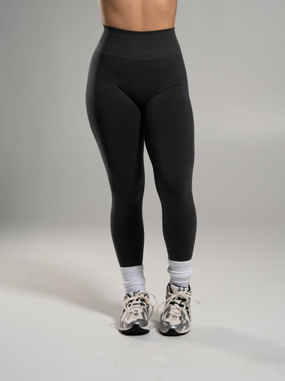 Pump High Rise Legging - Dark Heather Grey | Alphalete