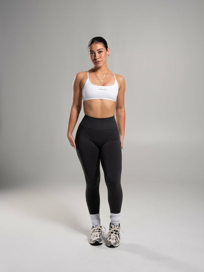 Pump High Rise Legging - Dark Heather Grey | Alphalete
