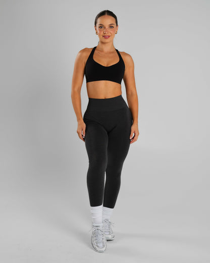 Amplify Ultra-High Rise Legging - Dark Heather Grey | Alphalete