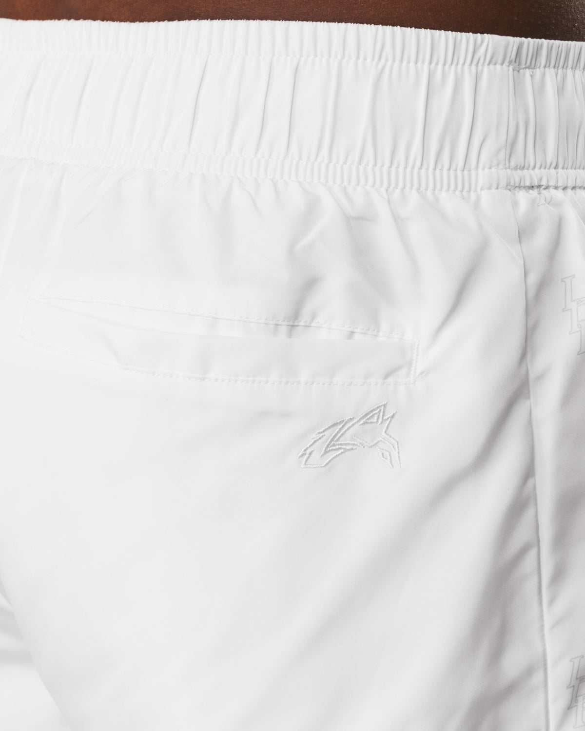 Technical Swim Short - White - Men's Athletic Shorts | Alphalete
