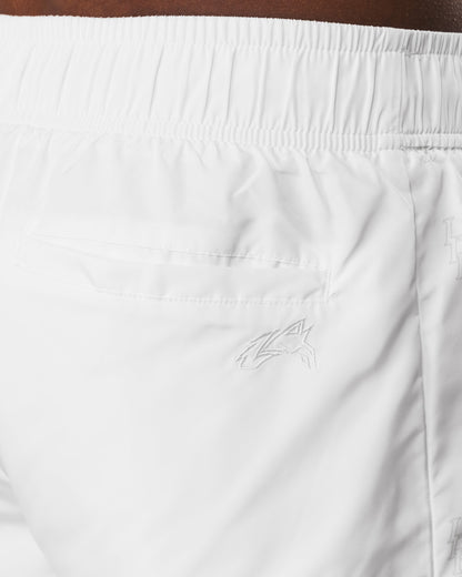 Technical Swim Short - White - Men's Athletic Shorts | Alphalete